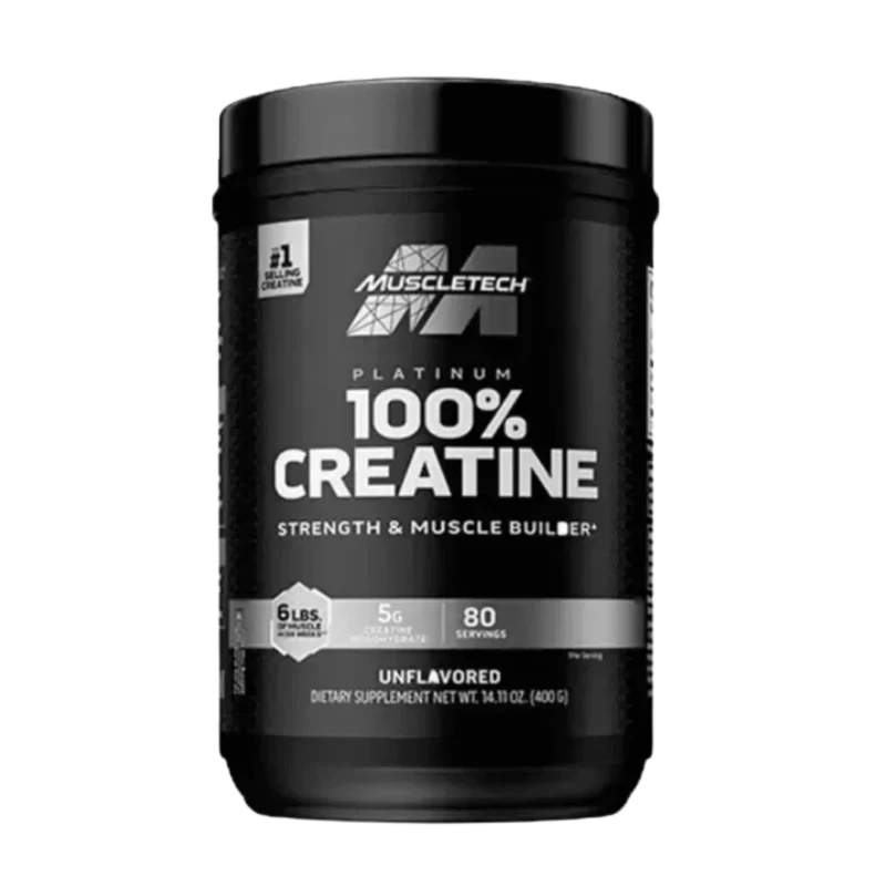 CREATINA-PLATINUM-MUSCLETECH-80SERV Creatina Platinum Muscletech 80 servicios para potencia y crecimiento muscular
