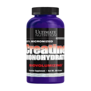 CREATINA-ULTIMATE-NUTRITION-60SERV Creatina Monohidratada Ultimate Nutrition 60 servicios para fuerza y recuperación muscular