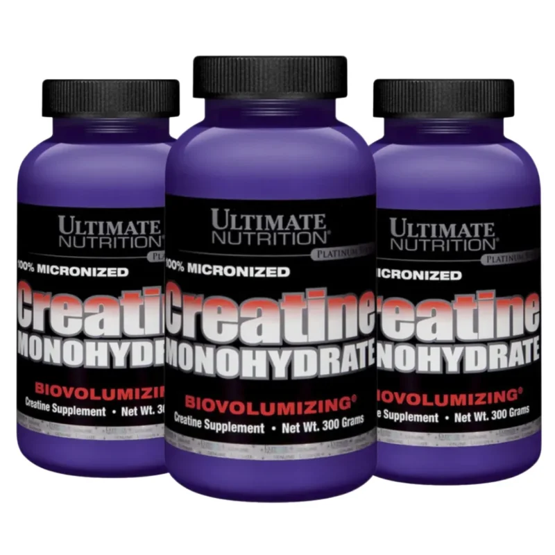 Pack Triple Ultimate con 3 creatinas de 300 g