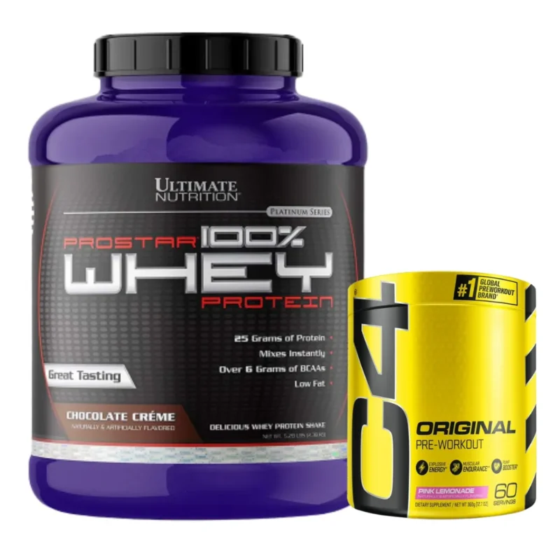 Pack Volumen con Prostar Whey 5,28 lb y C4 Original 60 serv