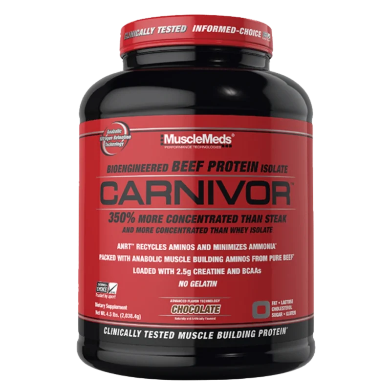 proteína Carnivor Musclemeds 4 lb en polvo