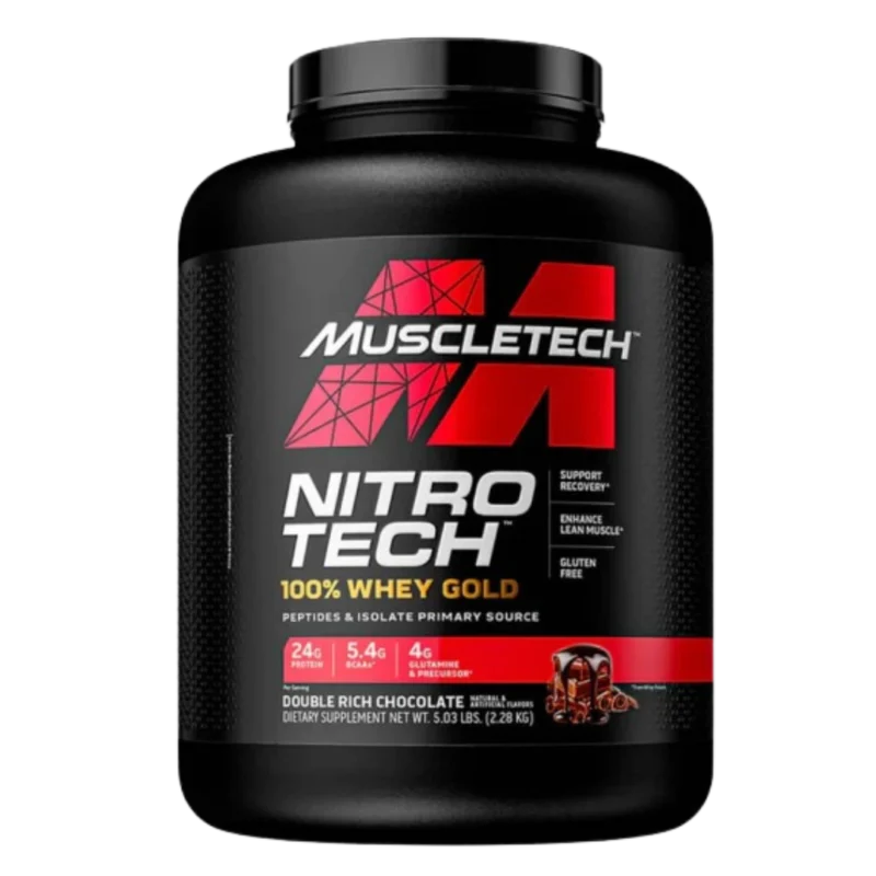 proteína Nitro Tech Whey Gold Muscletech 5 lb