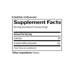 Creatina 75 servicios