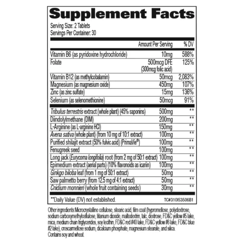 Testrol Gold Es 60 cápsulas