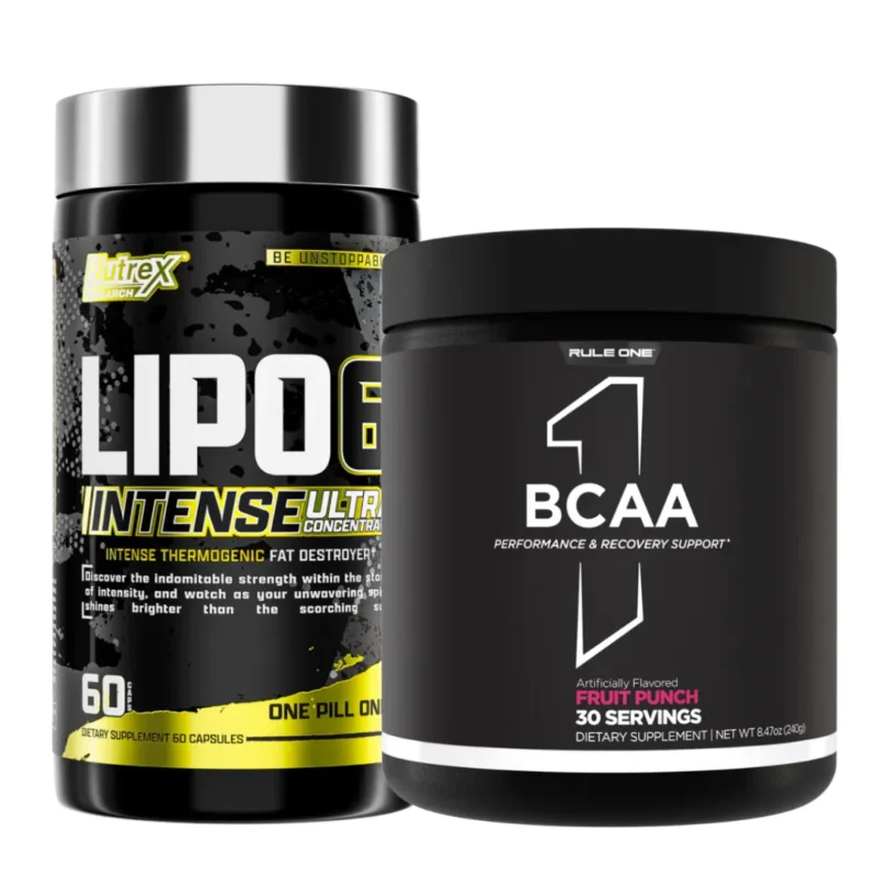 Pack Definición con Lipo 6 Black Intense y BCAA R1 240 g