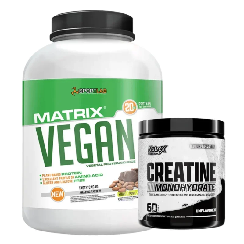 Pack Veggie con Vegan Matrix 5 lb y Creatine Drive 300 g