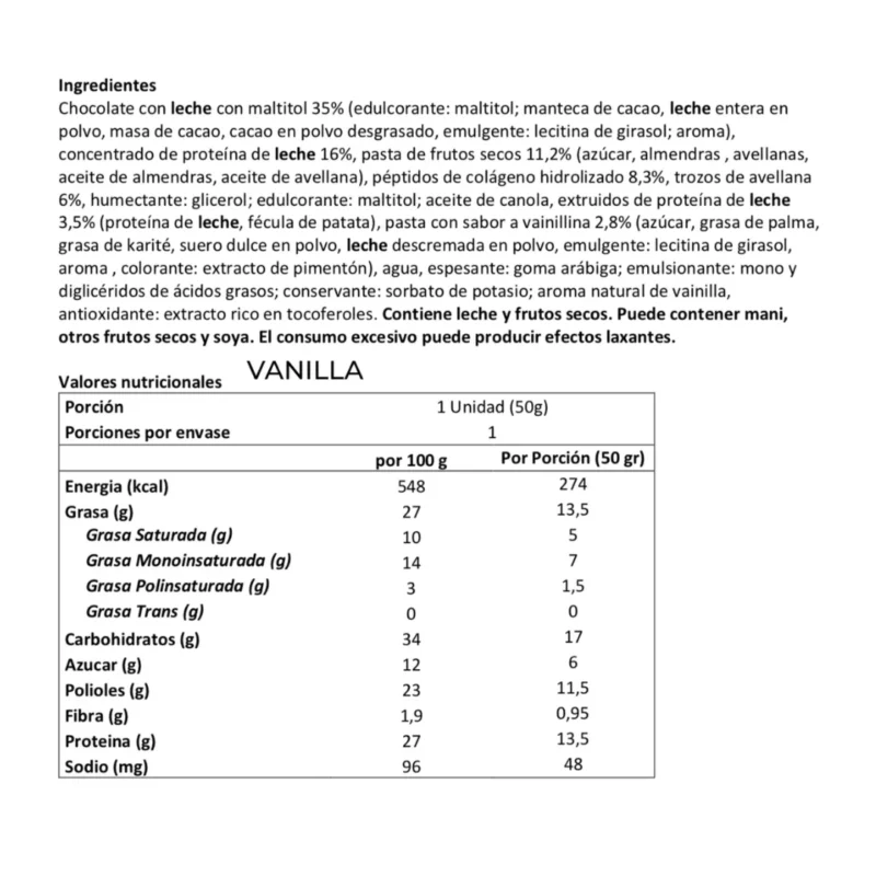 CAJA BARRITA PROTEINA 24 UNIDADES