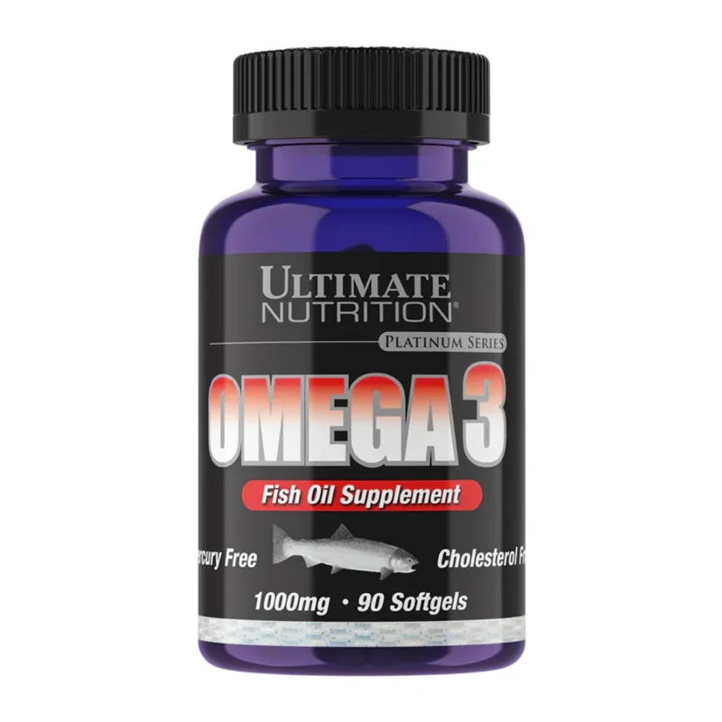 suplemento Omega 3 Ultimate Nutrition 90 cápsulas
