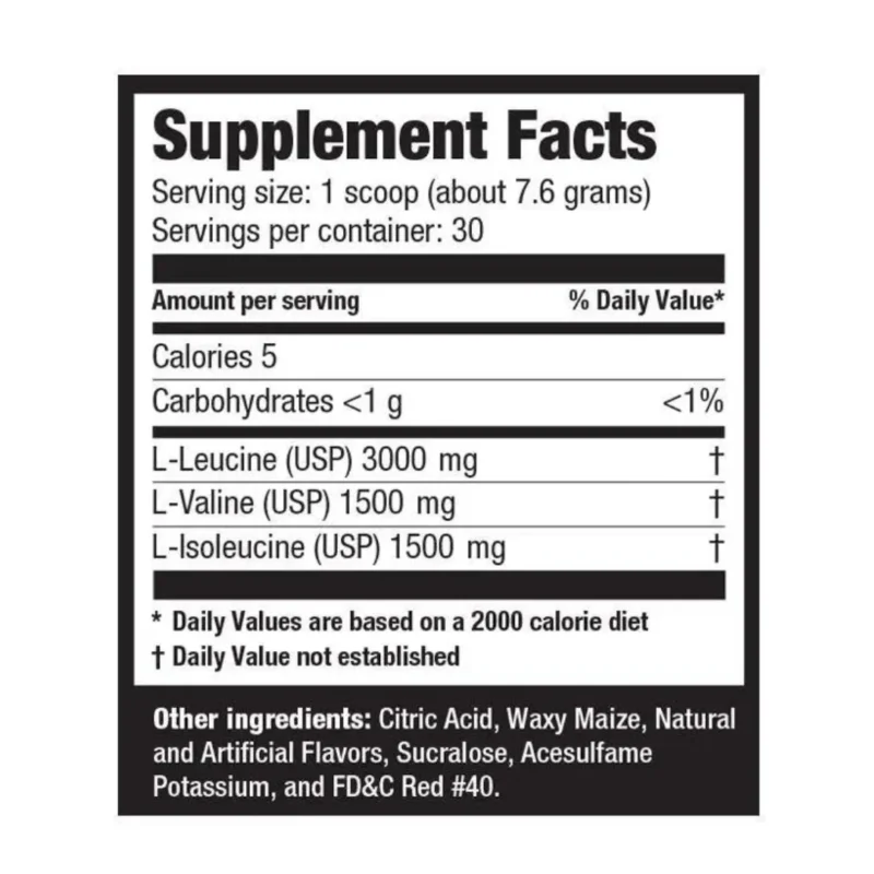 BCAA 1200 60 Servicios